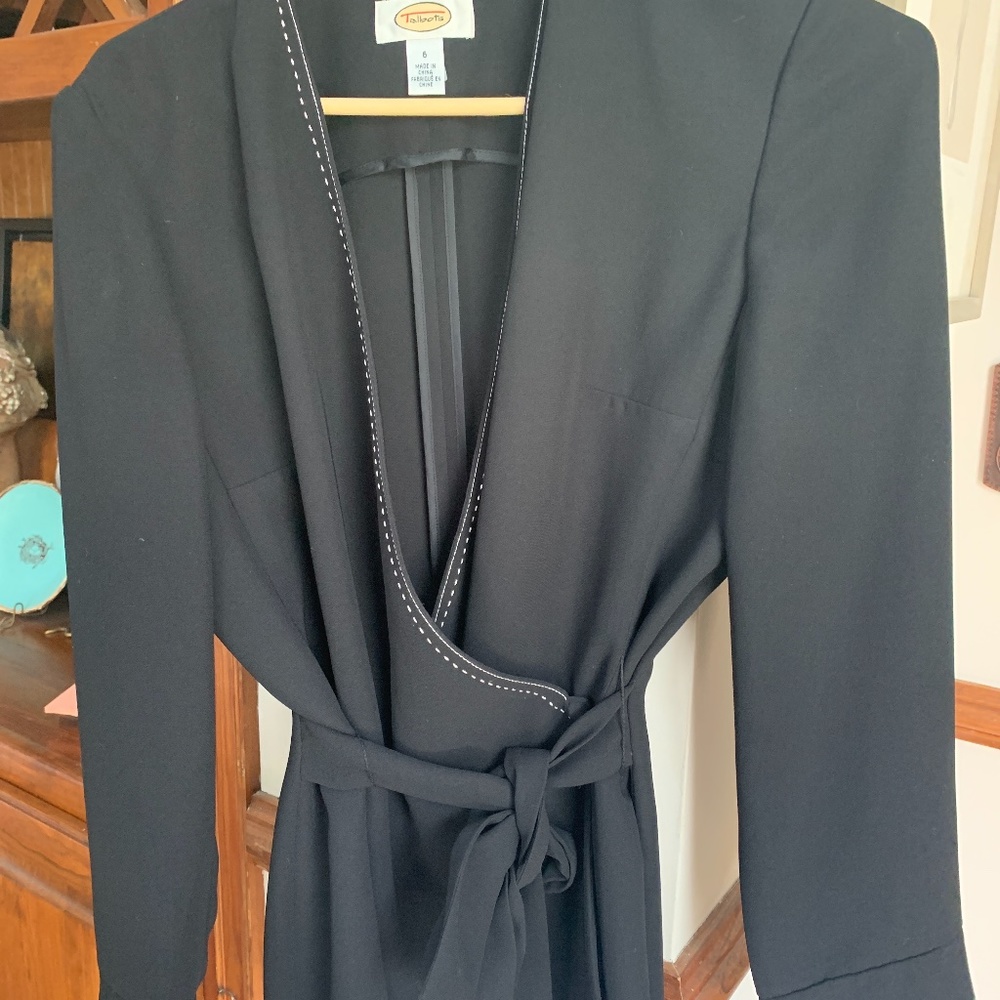 Beautiful Talbots belted jacket. Never worn. Retail 159.50